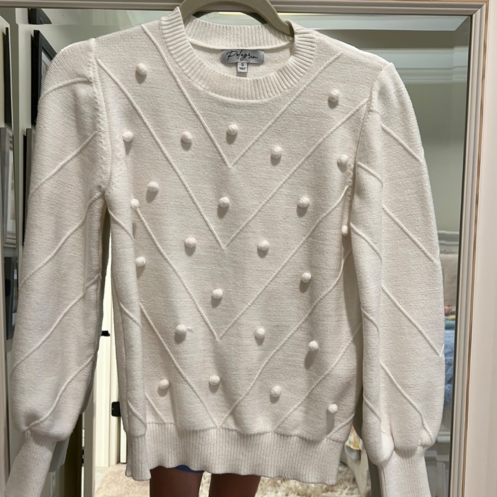 White sweater